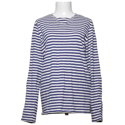 Långärmad t-shirt (Blå, Vit) från Arket Bomull