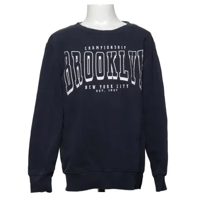 Collegetröja (Blå) från Viga Bomull, Polyester