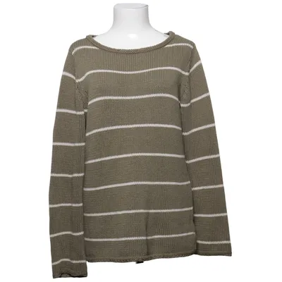 Pull-over (Vert, Blanc) de Flash Basic Acrylique, Coton