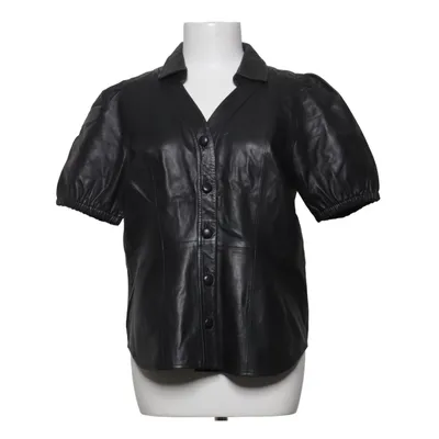 Short sleeve shirt (Lanni Ss Leather) from Pieszak Leather