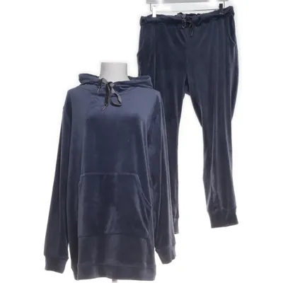 Mjukisset (Blå) från Ellos Polyester, Elastan