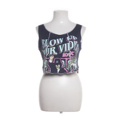 Crop top (Blå, Flerfärgad) från ACDC Bomull, Polyester