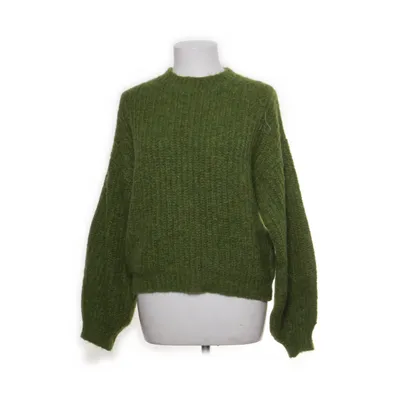 Trui (Groen) van Weekend Stories Alpacawol, Polyamide
