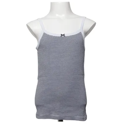Tanktop  (Blå, Hvid) fra Petit Bateau Bomuld