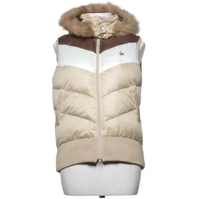 Bodywarmer (Beige, Wit, Bruin) van Le Coq Sportif Acryl, Dons, Veer, Polyester, Polyurethaan