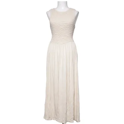 Långklänning (Beige) från ASOS Design Elastan, Polyester, Viskos
