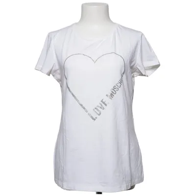T-shirt (Wit) van Love Moschino