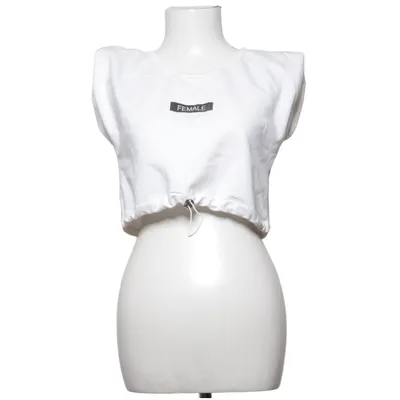 Top (Hvid) fra New Girl Order Bomuld, Elastan, Polyester