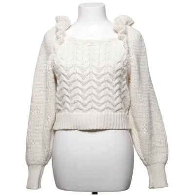 Tröja (Vit) från Zara Akryl, Polyester, Ull