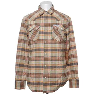 Flanellen overhemd (Bruin, Beige, Meerkleurig) van True Religion Katoen