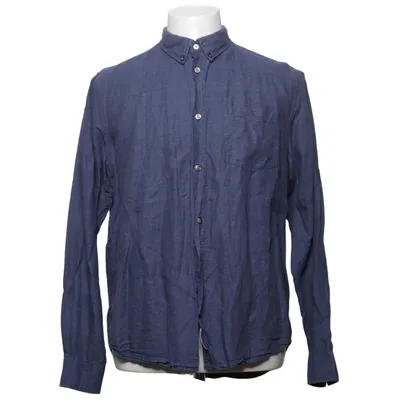 Skjorte (Blå) fra Norse Projects Bomuld, Linned