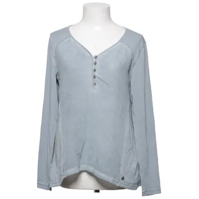 Henley shirt (Gray) from Nile Cotton, Elastane, Silk, Viscose