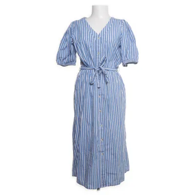 Maxikjole (Hvid, Blå) fra ONLY Blue Denim