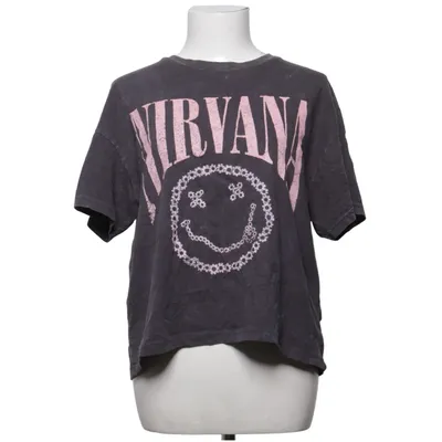 T-shirt (Grå, Rosa) från Nirvana Bomull