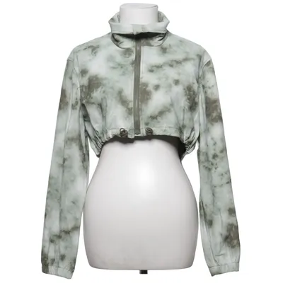 Sports jacket (Green) from Zara Elastane, Polyamide