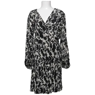 Wrap dress (Black, Multicolored) from H&M Modern Classic Polyester