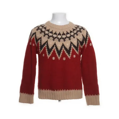 Sweater (Rød, Beige, Flerfarvet) fra Ralph Lauren Akryl, Alpacauld, Uld