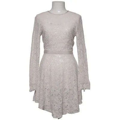 Jurk (Beige) van TJD Katoen, Polyamide, Polyester, Viscose