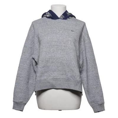 Hoodie (Gray, Blue) from Lacoste Live Cotton, Polyamide, Polyester