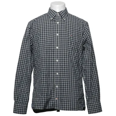 Chemise (Vert, Bleu, Blanc) de Tommy Hilfiger Coton