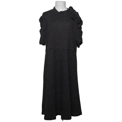 Robe (Noir, Blanc) de Voodoo Vixen Coton, Polyester