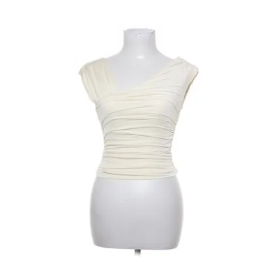 Topp (Beige) från Meshki Elastan, Återvunnen polyester
