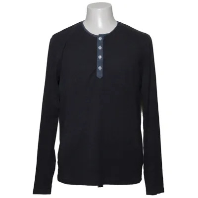 Henley T-shirt (Blå) fra Stanwick Bomuld, Polyester