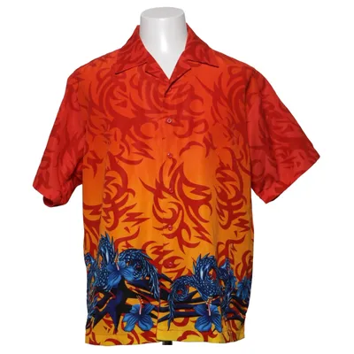 Kortärmad skjorta (Röd, Orange, Blå) från Reward Polyester