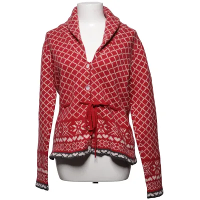 Wickeljacke (Rot, Weiß) von KappAhl Nylon, Wolle