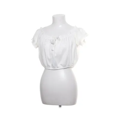 Crop top (Blanc) de FB Sister Élasthane, Polyester