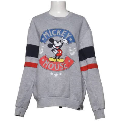 Sweatshirt (Grau, Blau, Rot) von Pull & Bear Disney Baumwolle, Polyester, Viskose