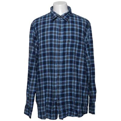 Flanellhemd (Blau) von Dressmann Baumwolle