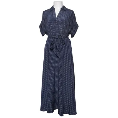Omlottklänning (Blå, Vit) från Lauren Ralph Lauren Återvunnen polyester