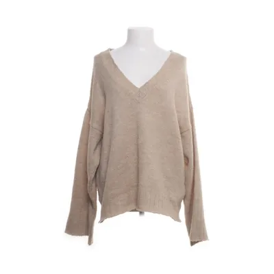 Pullover (Beige) van Anika Teller x NA-KD Acryl, Elastaan, Polyester