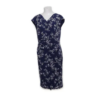 Kjole (Blå, Flerfarvet) fra Lauren Ralph Lauren Elastan, Polyester