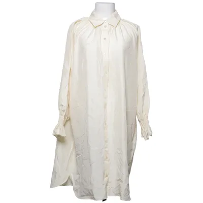 Shirt dress (White) from H&M Trend Silk