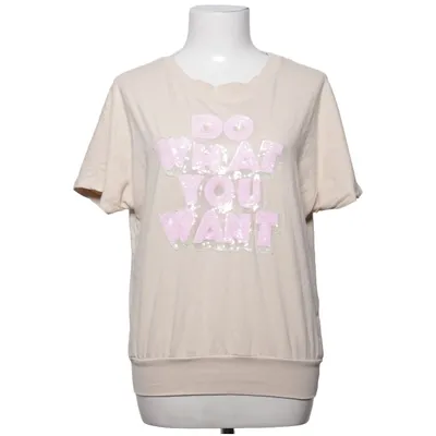 T-shirt (Beige) från Emma & Ashley Design Bomull, Elastan