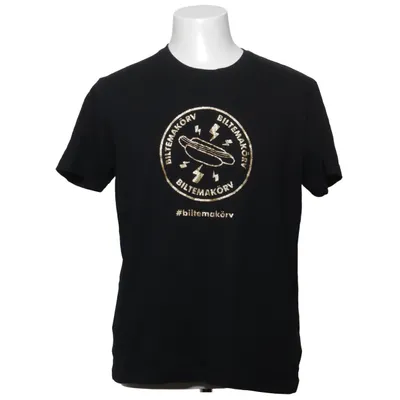 T-shirt (Black) from Biltema Cotton