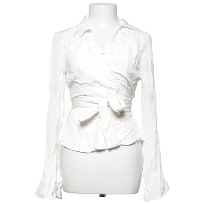Blouse portefeuille (Blanc) de Gina Tricot