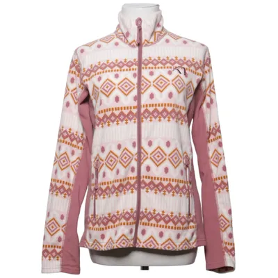 Fleecejakke (Pink, Hvid, Brun) fra Kari Traa Polyester