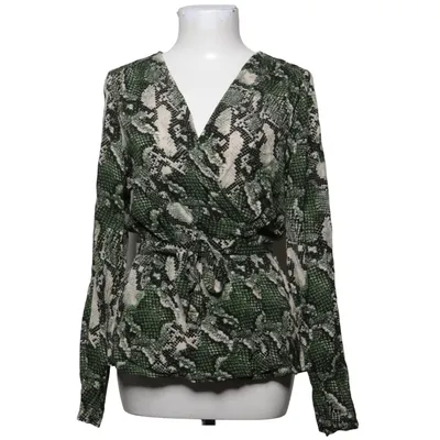 Slå-om bluse (Grøn, Hvid, Sort) fra Twist & Tango Viscose