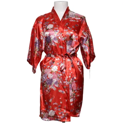 Dressing gown (Red, Multicolored) from Mei Yesida