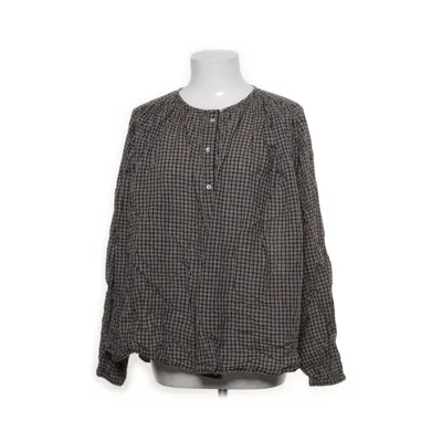 Blus (Svart, Beige) från Skall Studio Ekologisk bomull