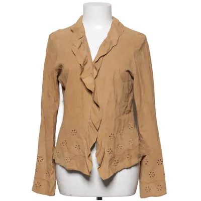 Leren jack (Beige) van Graumann Leer
