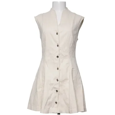 Denim jurk (Beige) van Zara Katoen, Elastaan