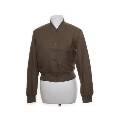 Bomberjack (Groen) van H&M Linnen, Polyester, Viscose