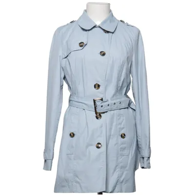 Trench coat (Blue) from Montego Cotton