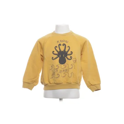 Sweatshirt (Yellow, Black) from Mini Rodini Cotton