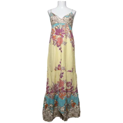 Maxi dress (Yellow, Multicolored) from Hallhuber Trend Cotton
