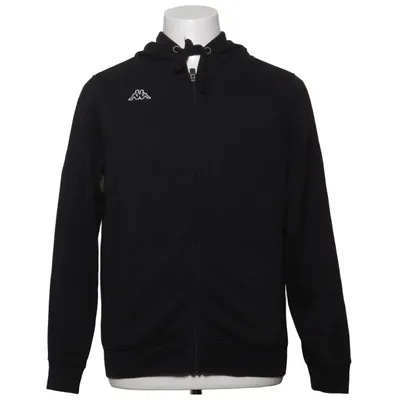 Sweat à capuche (Noir) de Kappa Coton, Polyester